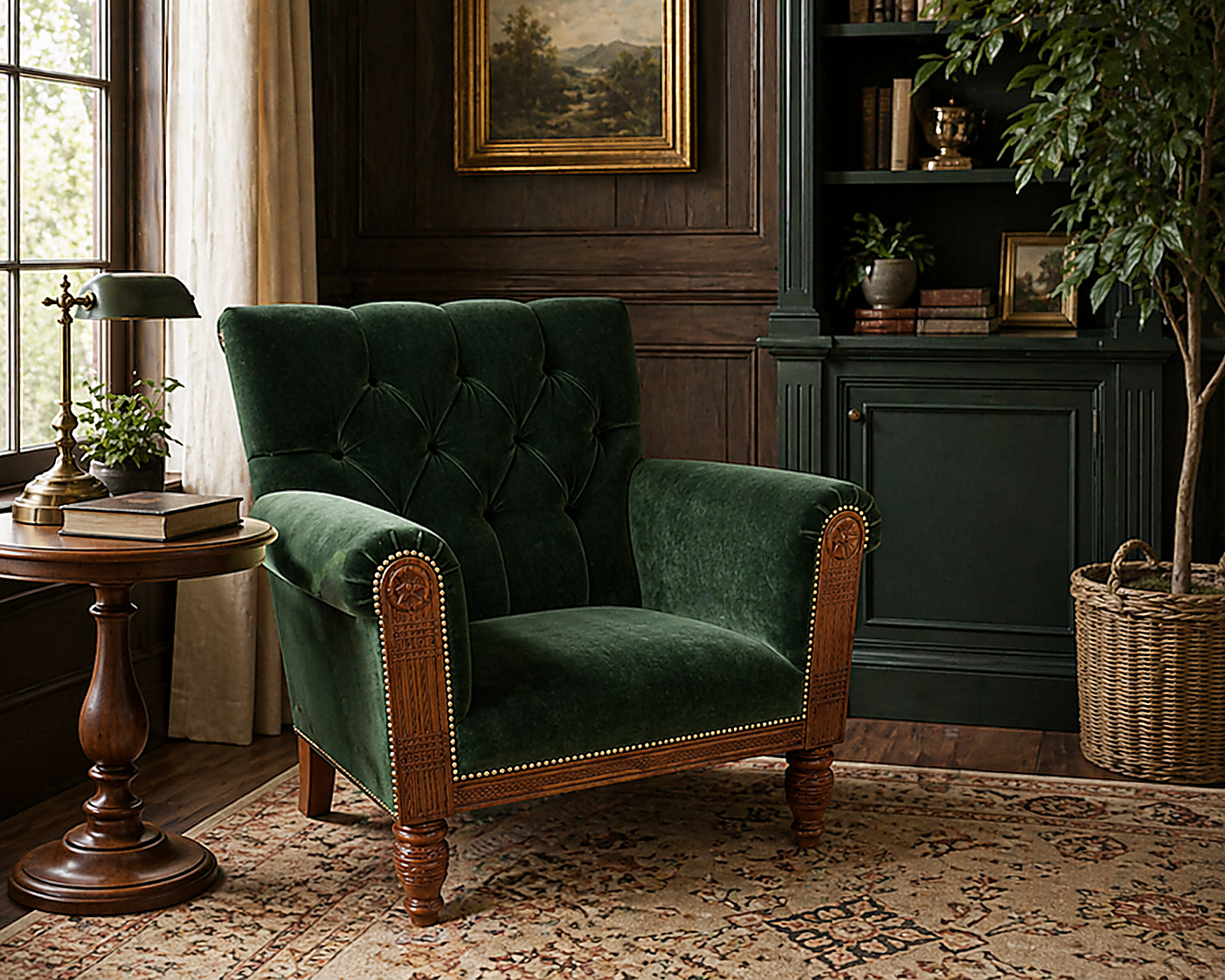 Custom furniture in a business setting